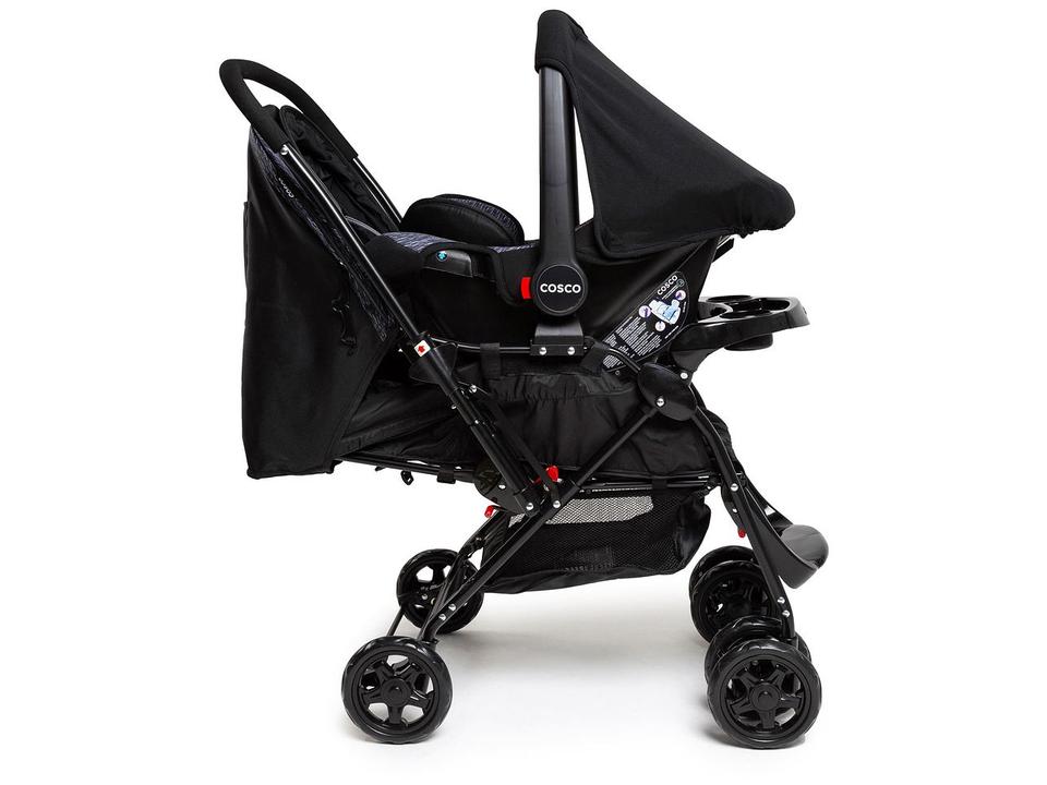 Carrinho de Bebê com Bebê Conforto Cosco - Travel System Reverse 0 a 15kg - 6
