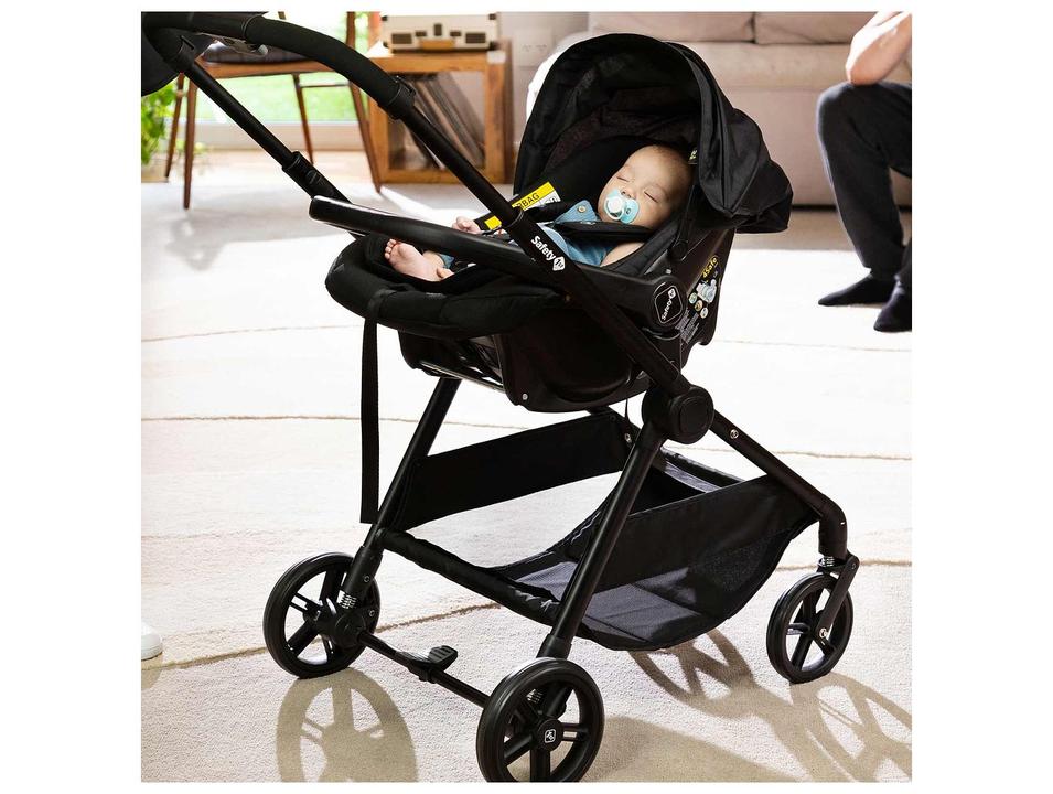 Carrinho de Bebê com Bebê Conforto e Moisés Safety 1st Reversível Magnific  0 a 15kg - 16