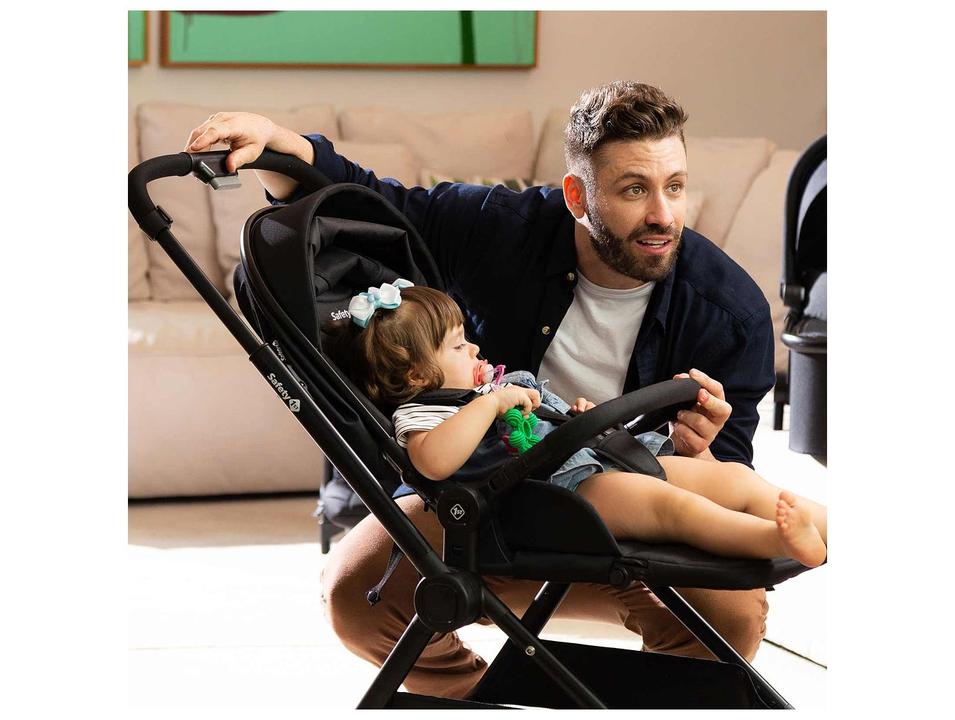 Carrinho de Bebê com Bebê Conforto e Moisés Safety 1st Reversível Magnific  0 a 15kg - 19