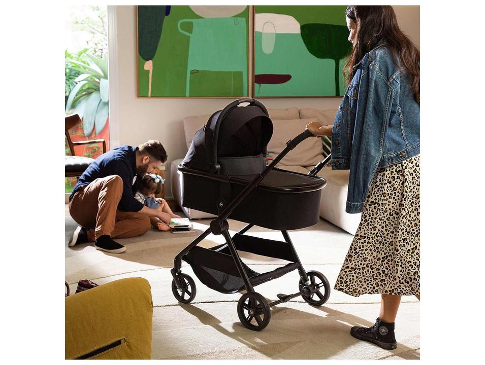 Carrinho de Bebê com Bebê Conforto e Moisés Safety 1st Reversível Magnific  0 a 15kg - 18