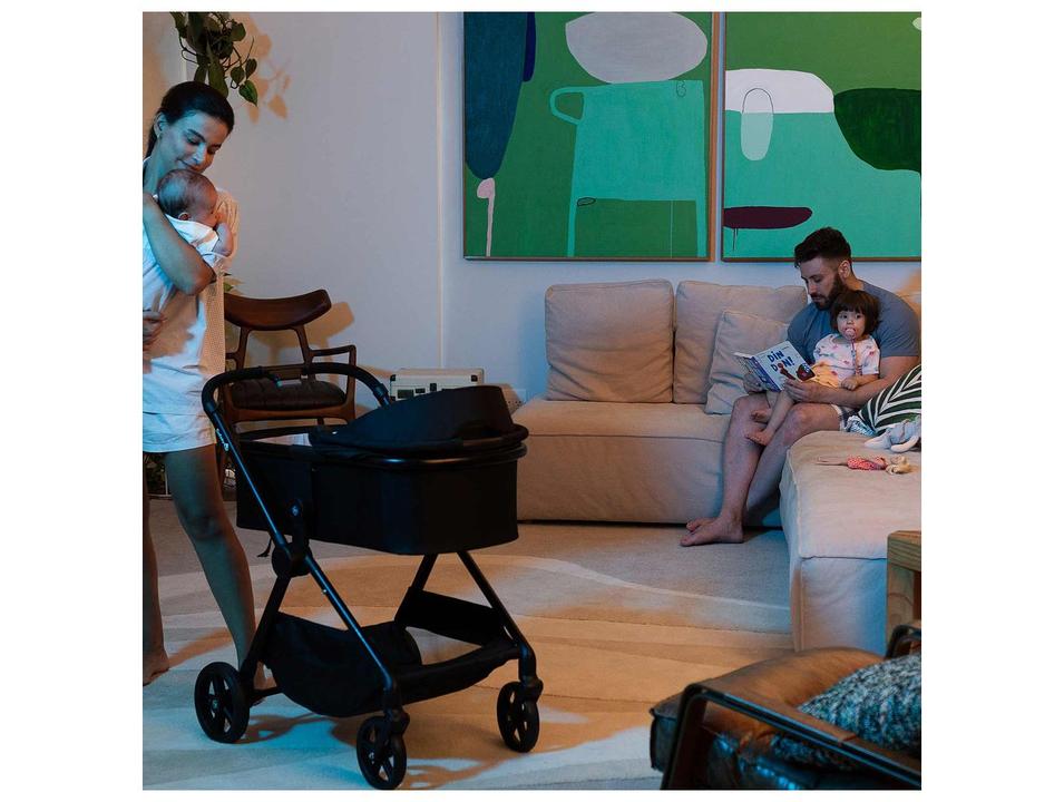 Carrinho de Bebê com Bebê Conforto e Moisés Safety 1st Reversível Magnific  0 a 15kg - 20