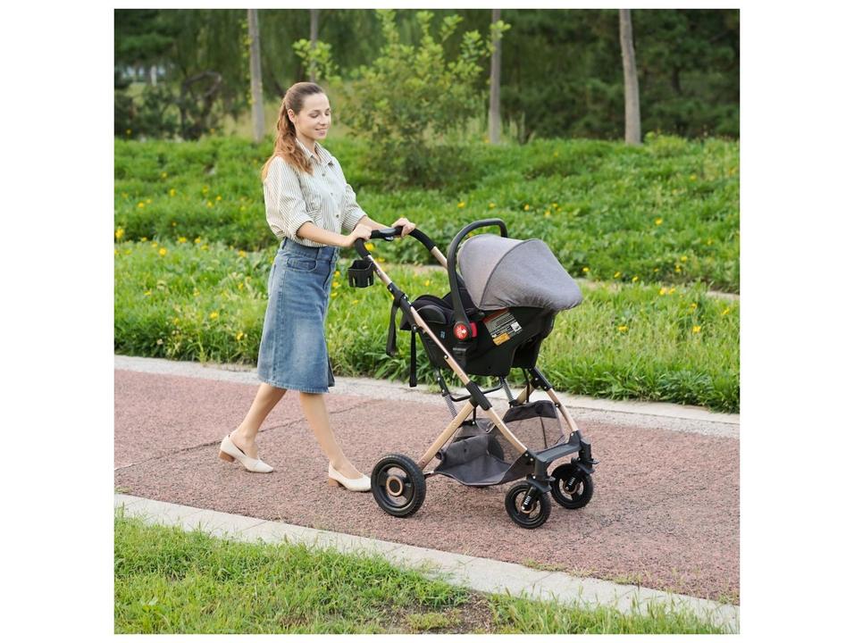 Carrinho de Bebê com Bebê Conforto Maxi Baby Elysian até 22Kg - 7