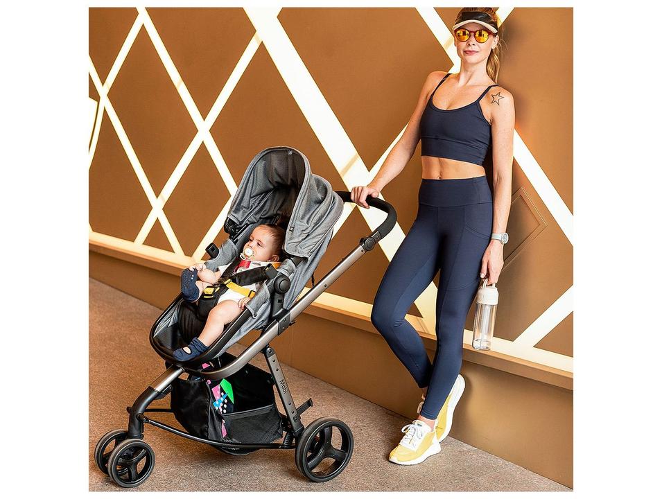 Carrinho de Bebê com Bebê Conforto Reversível Safety 1st Mobi DUO 3 Rodas 0 a 15kg - 7