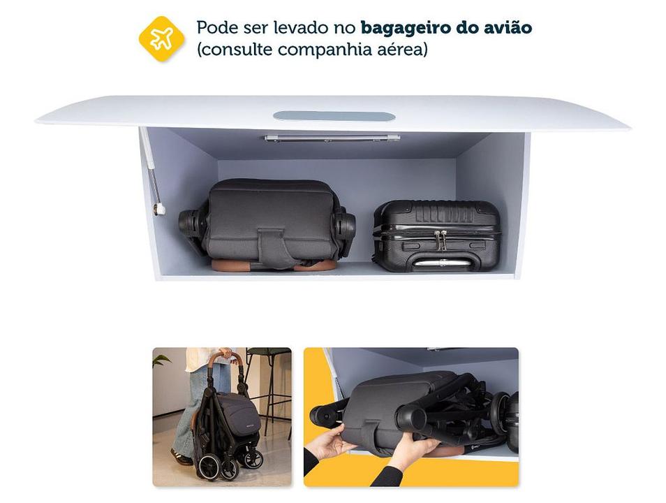 Carrinho de Bebê com Bebê Conforto Safety 1st Spark Plus Duo 0 a 22kg - 7