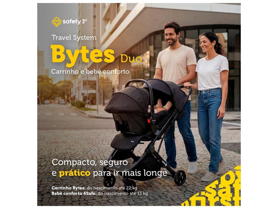 Carrinho de Bebê com Bebê Conforto Safety 1st Travel System até 22kg - 2