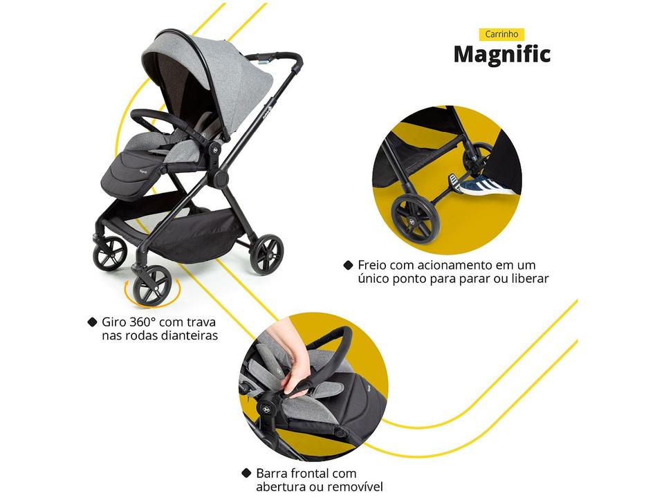 Carrinho de Bebê com Bebê Conforto Safety 1st - 7