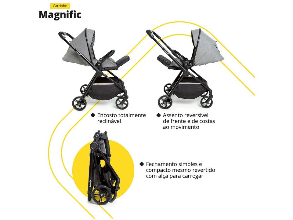 Carrinho de Bebê com Bebê Conforto Safety 1st - 4