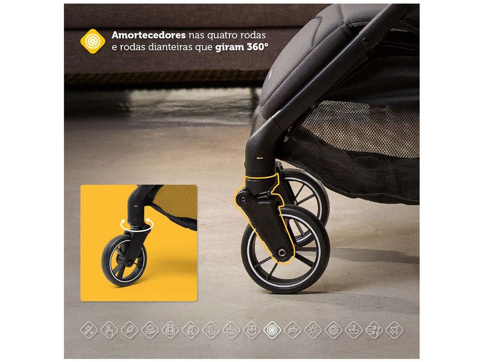 Carrinho de Bebê com Bebê Conforto Safety 1st Travel System Spark Plus Trio até 15kg - 9