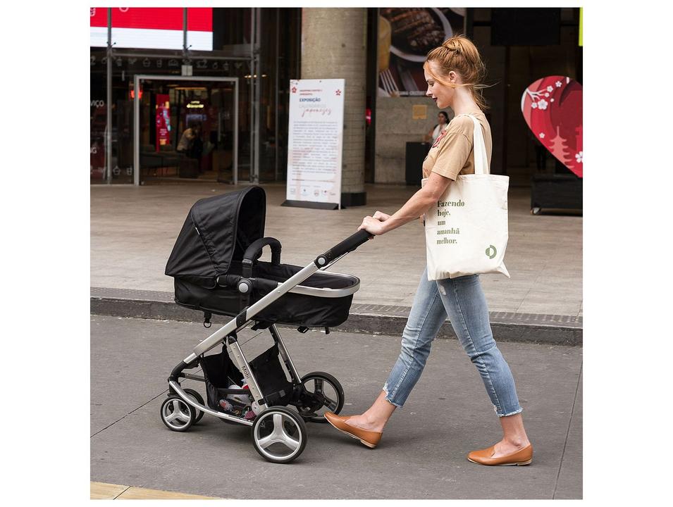 Carrinho de Bebê com Bebê Conforto Safety 1st TS Mobi Duo 3 Rodas até 15kg - 7