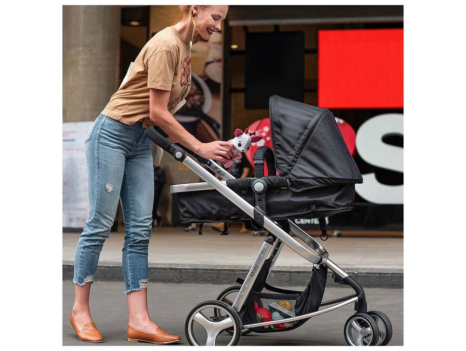 Carrinho de Bebê com Bebê Conforto Safety 1st TS Mobi Duo 3 Rodas até 15kg - 5