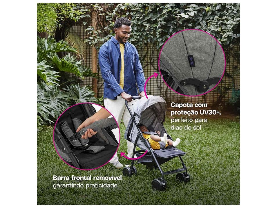 Carrinho de Bebê Cosco Kids Bross 4 Rodas 0 a 15kg - 10