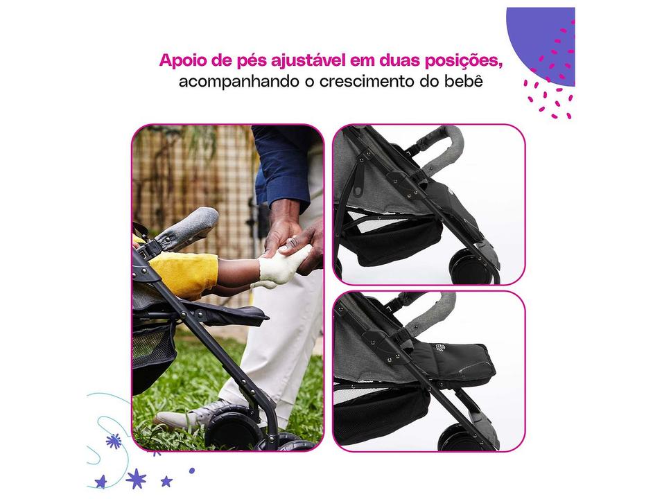 Carrinho de Bebê Cosco Kids Bross 4 Rodas 0 a 15kg - 13