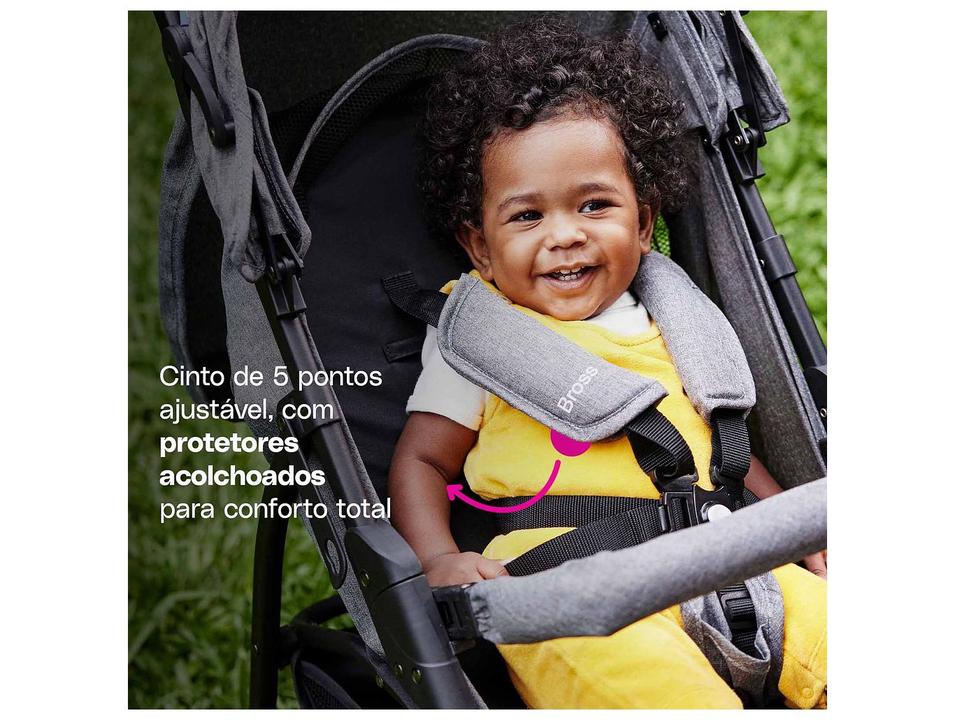 Carrinho de Bebê Cosco Kids Bross 4 Rodas 0 a 15kg - 14