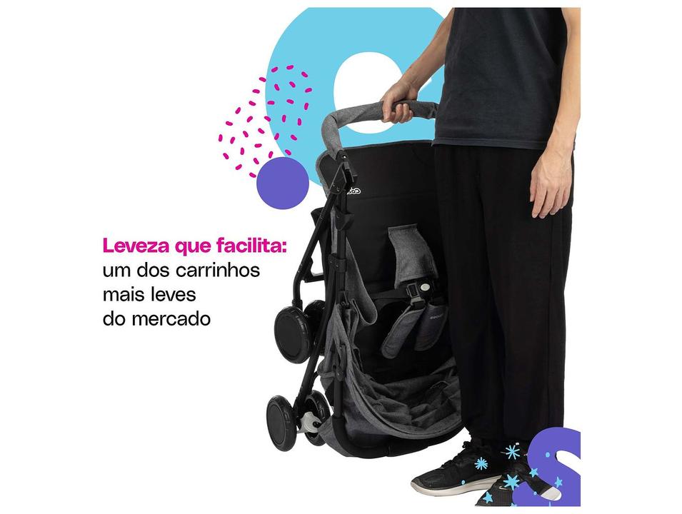 Carrinho de Bebê Cosco Kids Bross 4 Rodas 0 a 15kg - 16