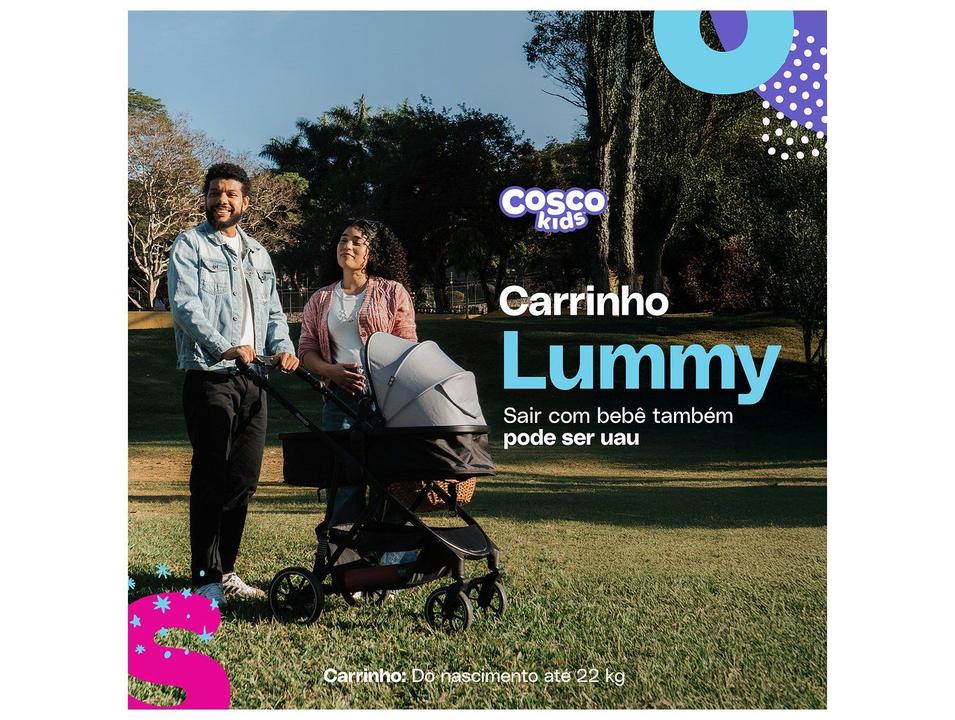 Carrinho de Bebê Cosco Kids Lummy até 22kg - 1