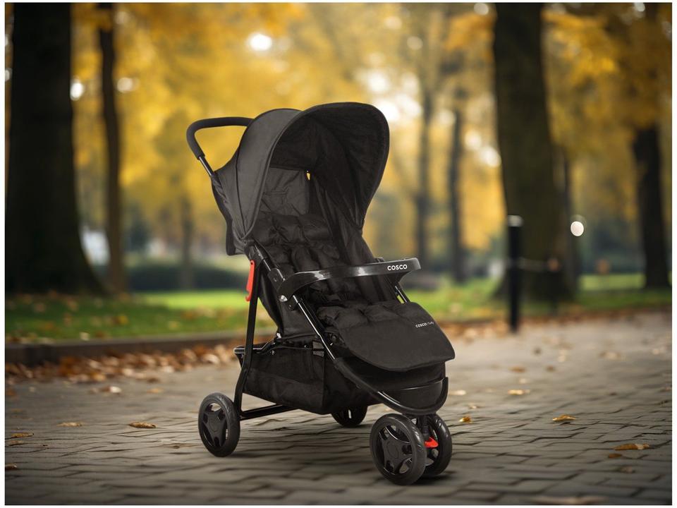 Carrinho de Bebê Cosco Kids Toffy 3 Rodas 0 a 15kg - 1