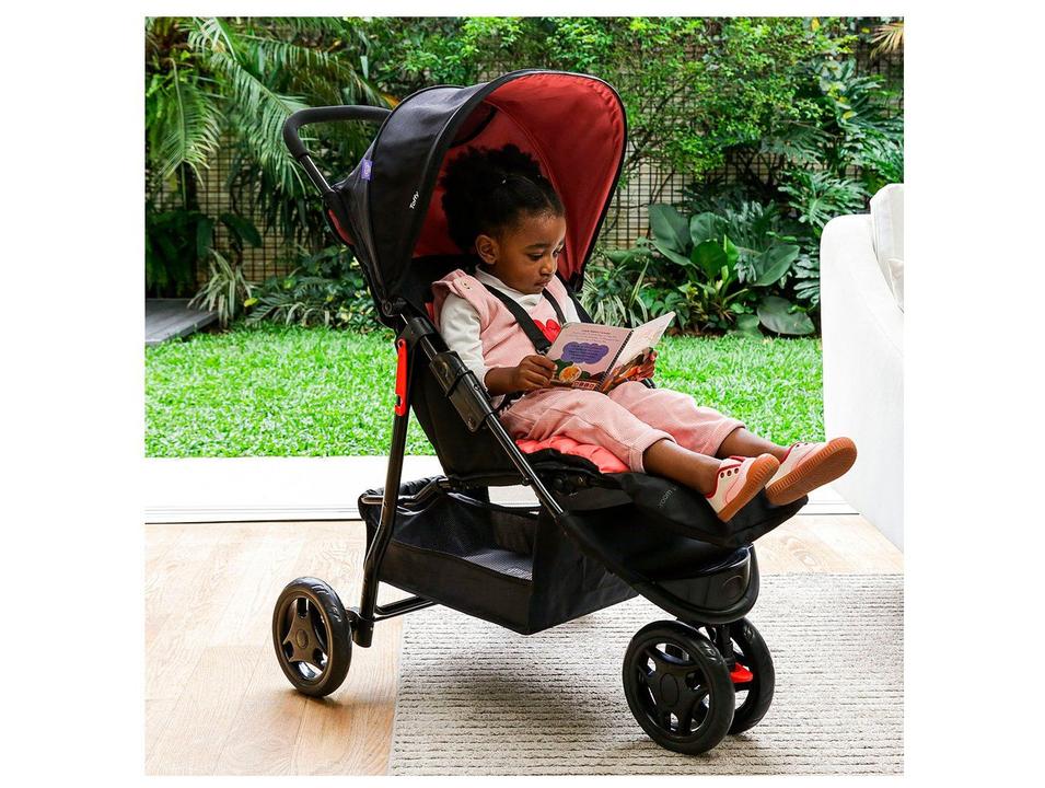 Carrinho de Bebê Cosco Kids Toffy 3 Rodas até 15kg - 4