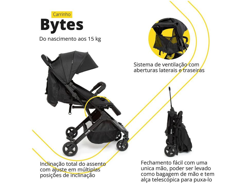 Carrinho de Bebê Safety 1st Bytes até 15kg - 1