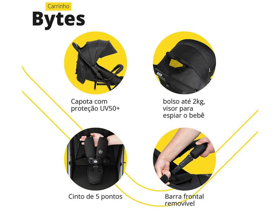 Carrinho de Bebê Safety 1st Bytes até 15kg - 2