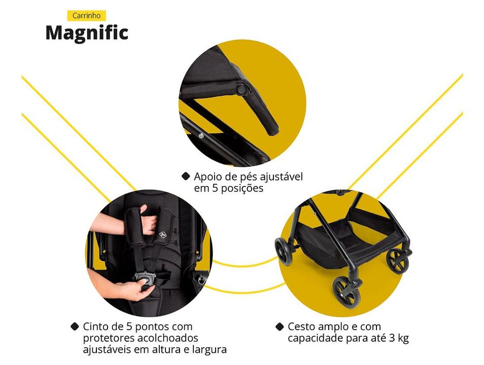 Carrinho de Bebê Safety 1st Magnific até 15kg - 3