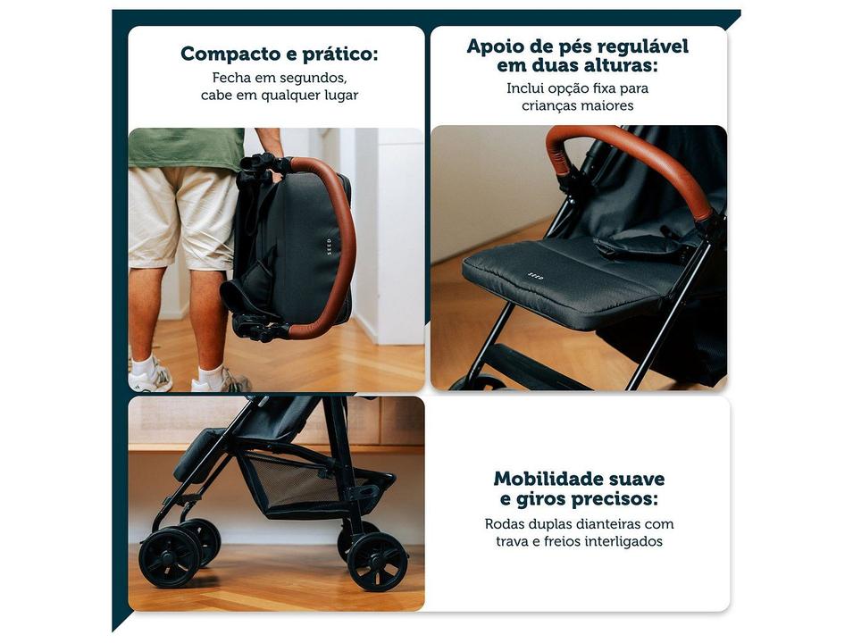 Carrinho de Bebê Safety 1st Seed 0 a 15kg - 3