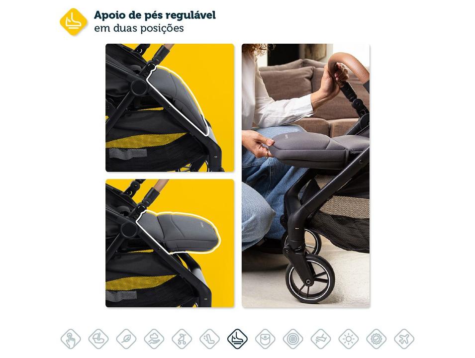 Carrinho de Bebê Safety 1st Spark Plus 0 a 22kg - 7