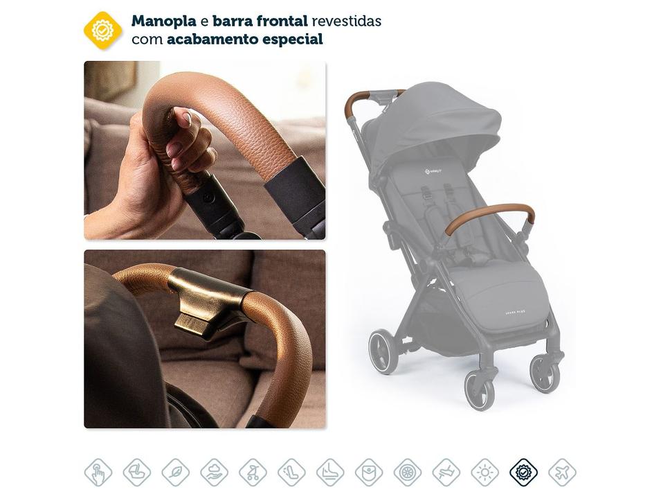 Carrinho de Bebê Safety 1st Spark Plus 0 a 22kg - 12