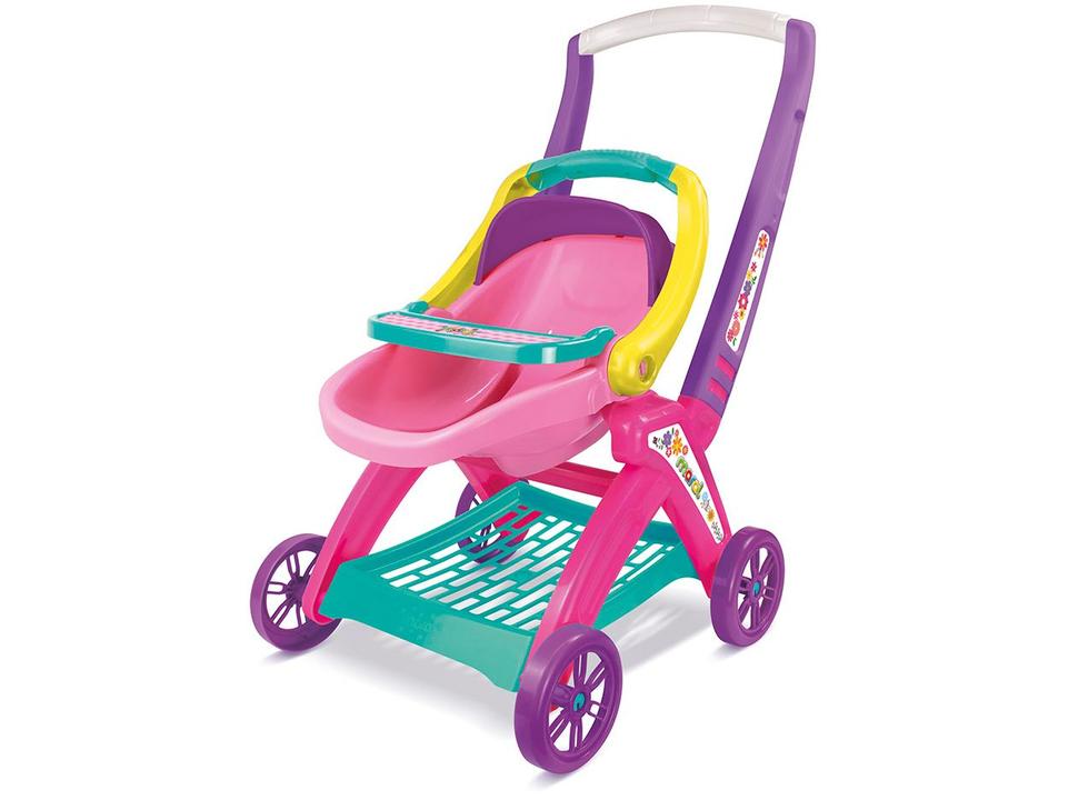 Carrinho de Boneca 3002 Rosa Maral - 3