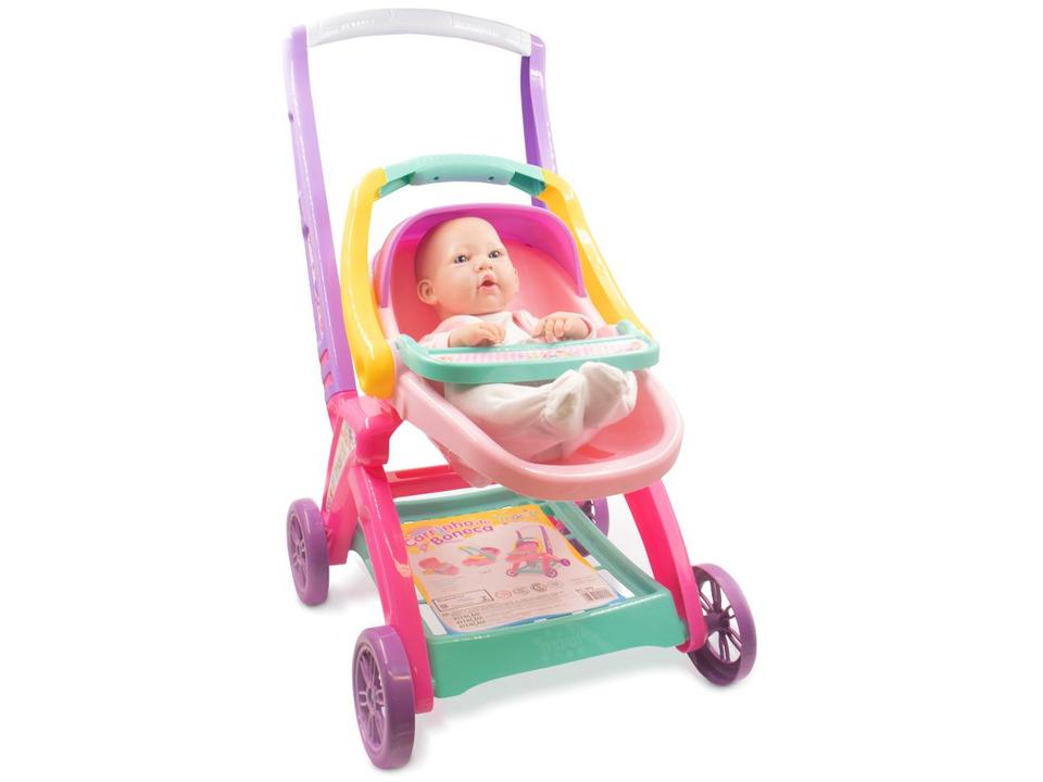 Carrinho de Boneca 3002 Rosa Maral - 1
