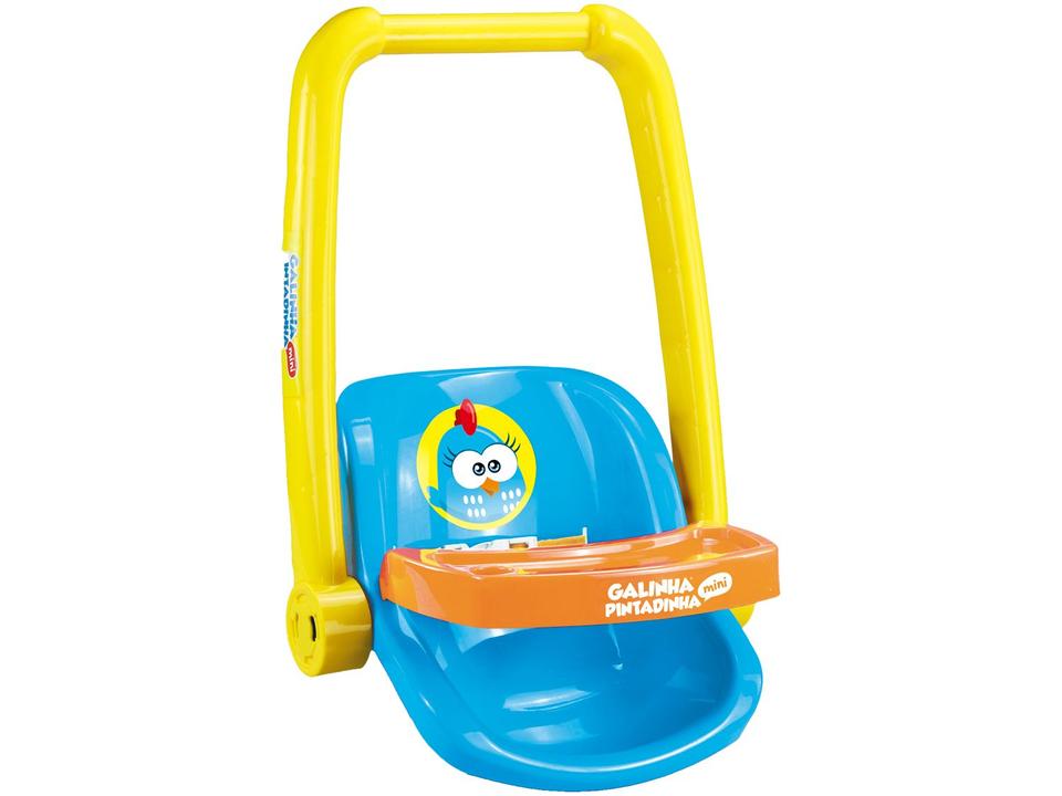 Carrinho de Boneca Galinha Pintadinha Azul - 2