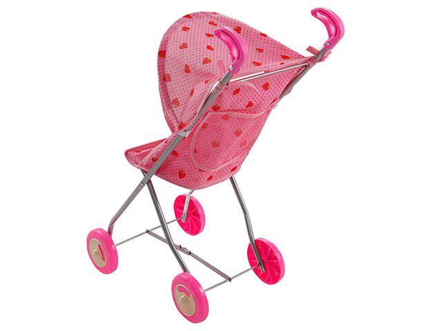 Carrinho de Boneca Semi Luxo 1 Rosa - 9