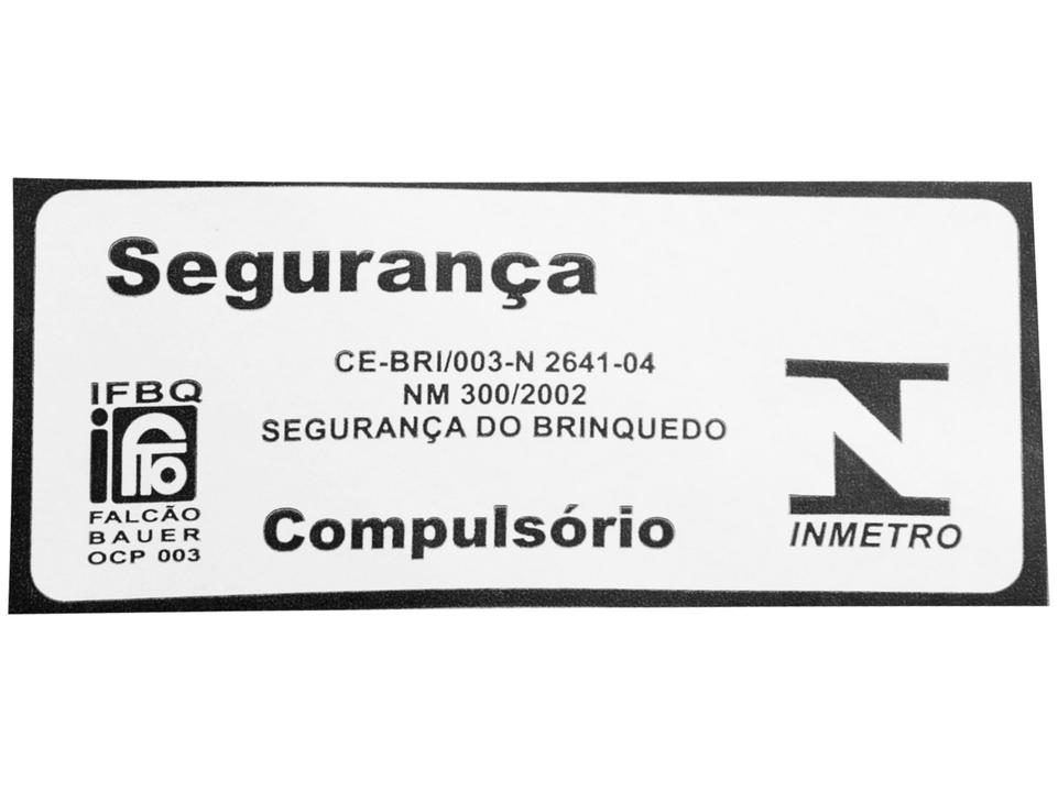 Carrinho de Boneca Semi Luxo II Rosa com Capota - Brinquedos Oliveira - 5