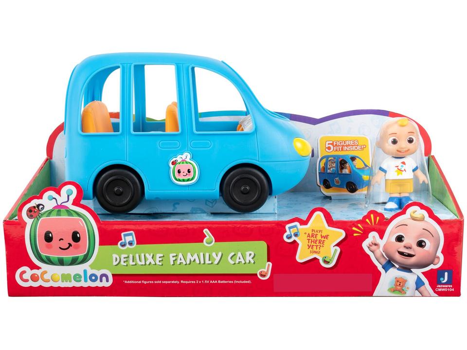 Carrinho de Brinquedo Cocomelon Deluxe Family Car - 4