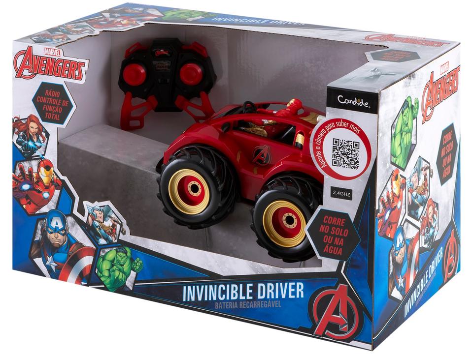 Carrinho de Controle Remoto Avengers - 7