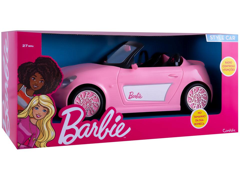 Carrinho de Controle Remoto Barbie Style Car - 7