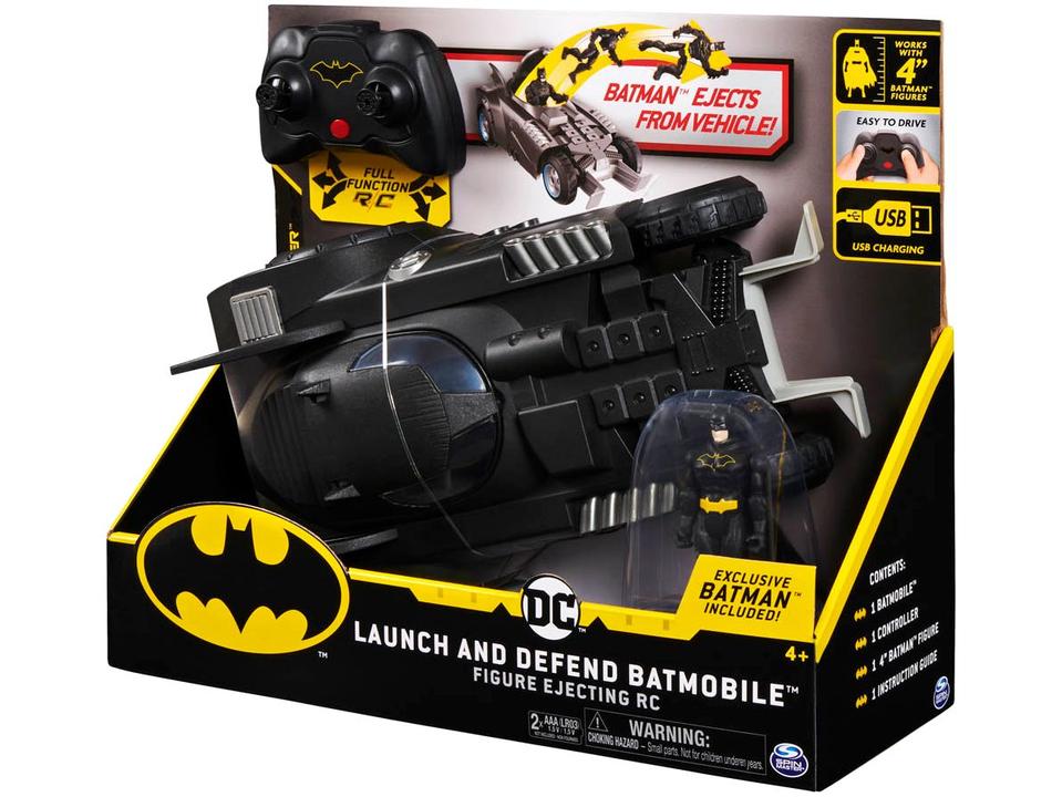 Carrinho de Controle Remoto Batman 2195 - 7