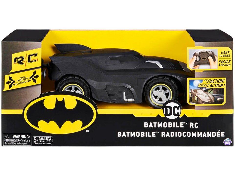 Carrinho de Controle Remoto Batman Batmóvel - 8