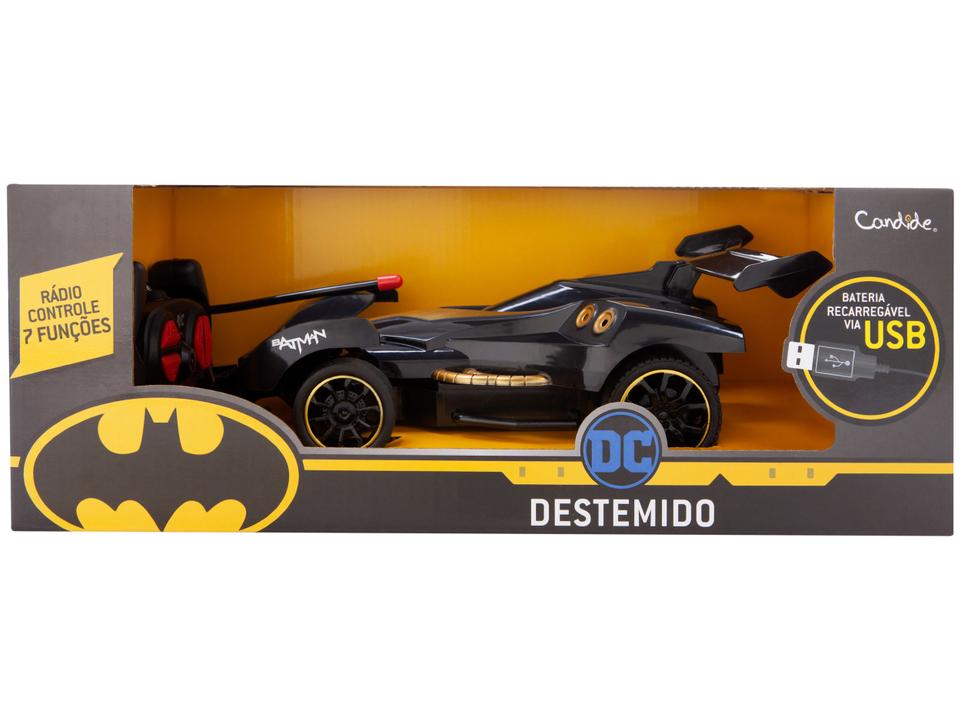 Carrinho de Controle Remoto Batman Destemido - 7 Funções Candide - 12