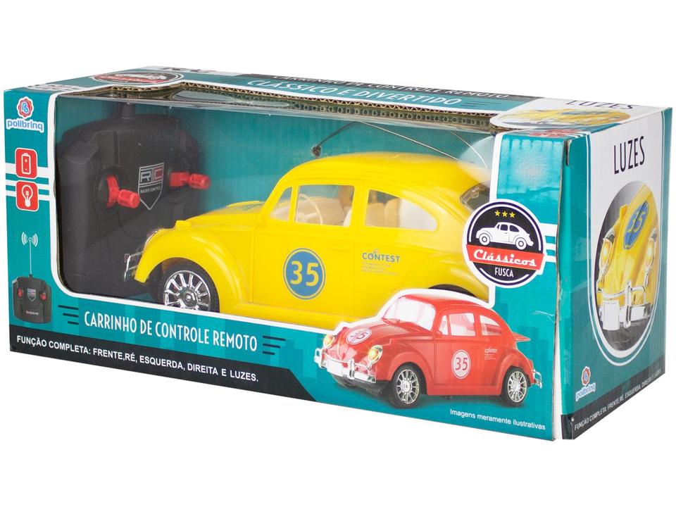 Carrinho de Controle Remoto Carros Clássicos Fusca - 3