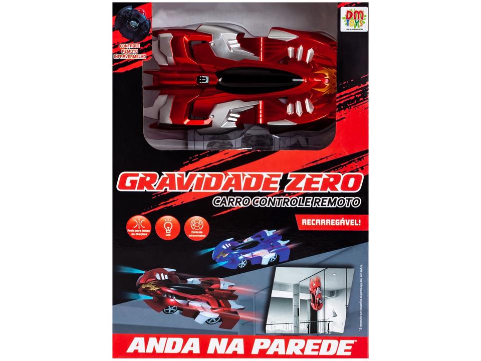 Carrinho de Controle Remoto Gravidade Zero Dm Toys - 16