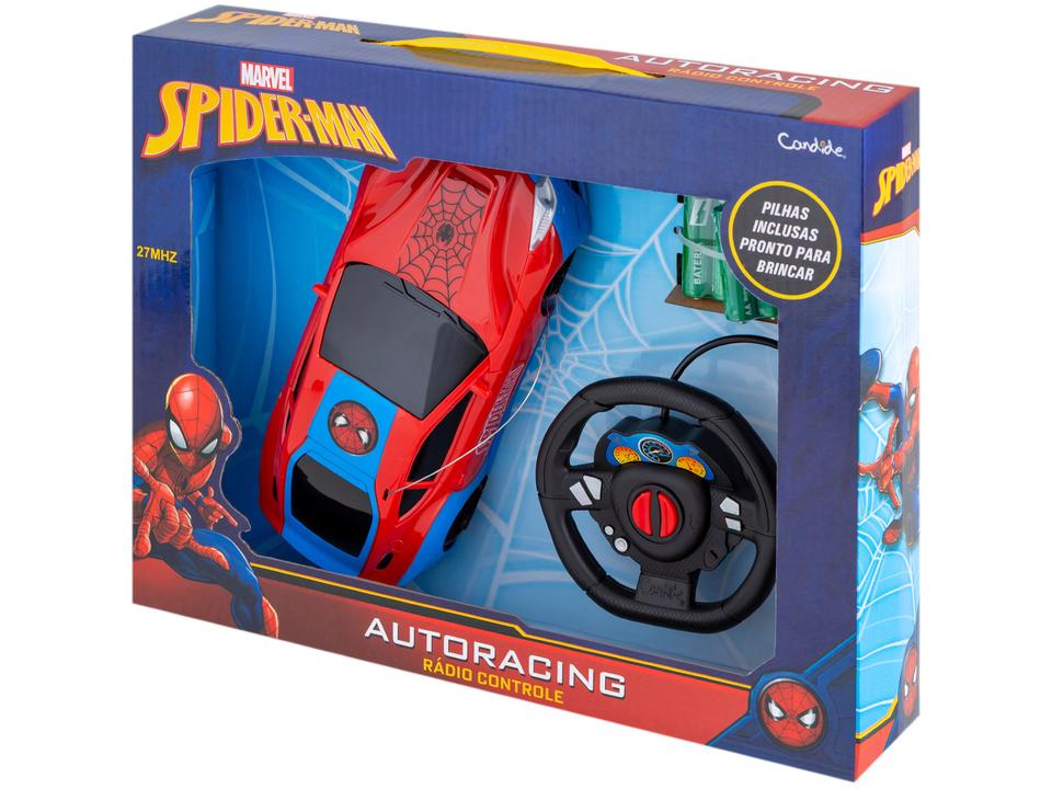 Carrinho de Controle Remoto Marvel Spider-Man - 6
