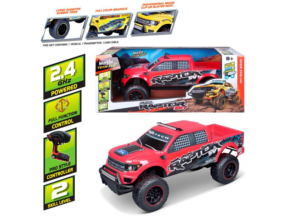 Carrinho de Controle Remoto Off-Road Series - 8