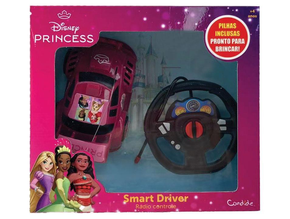 Carrinho de Controle Remoto Princesas Disney - 3