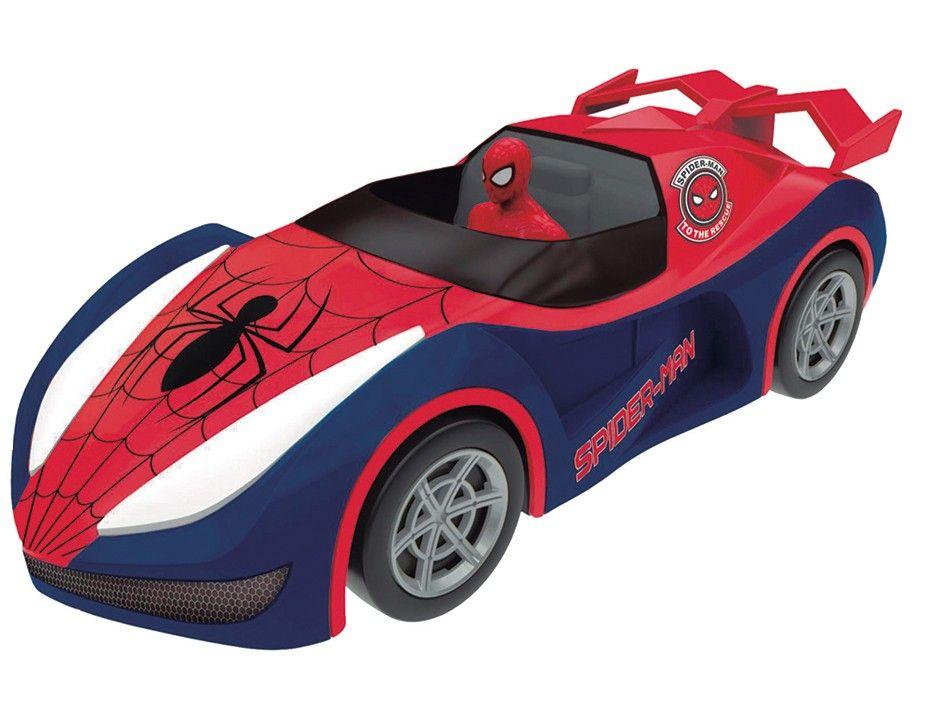 Carrinho de Controle Remoto Spider-Man Overdrive - 1
