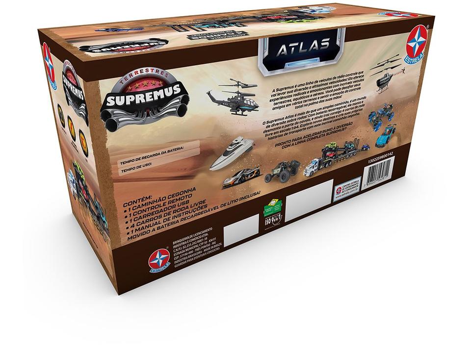 Carrinho de Controle Remoto Supremus Atlas - 10