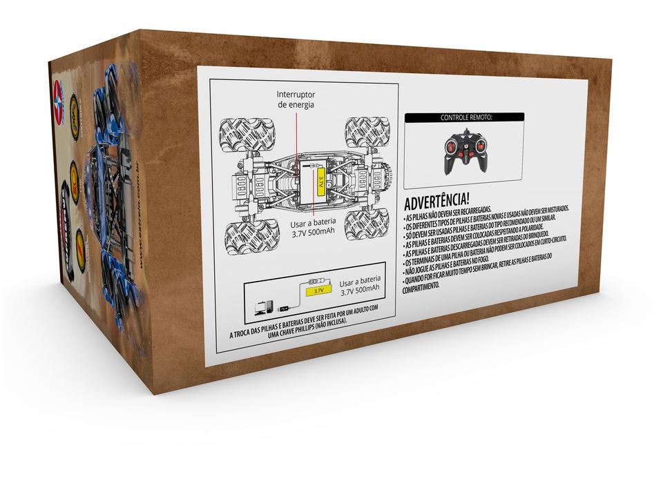 Carrinho de Controle Remoto Supremus Cromus - 8