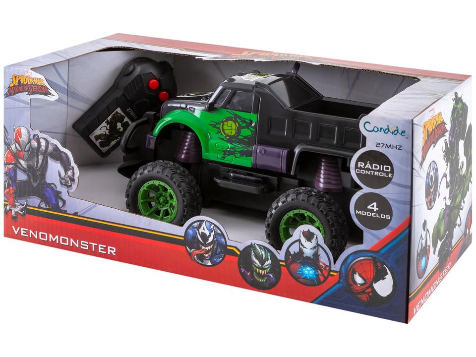 Carrinho de Controle Remoto Venomonster 3 Funções - 5