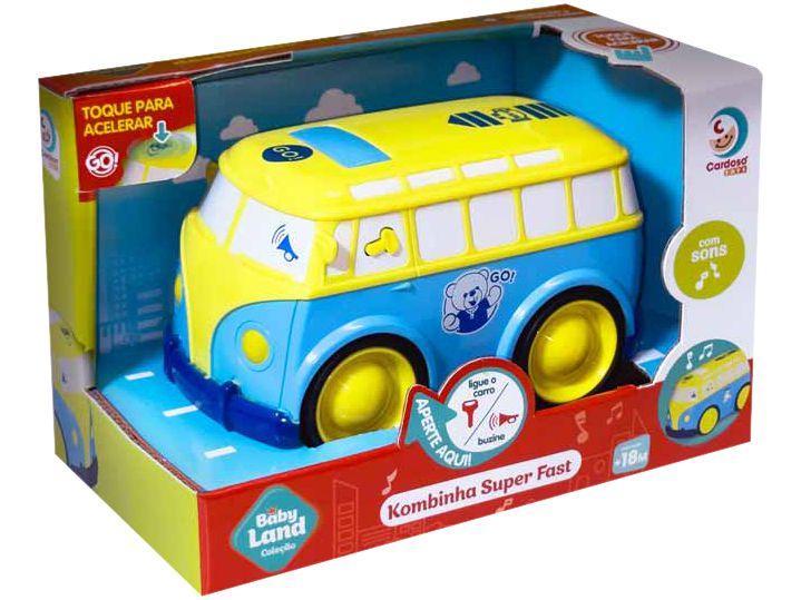 Carrinho de Fricção Baby Land Kombinha Super Fast - 1