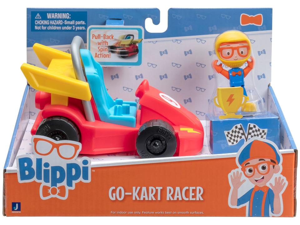 Carrinho de Fricção Blippi Go Kart Racer - 1