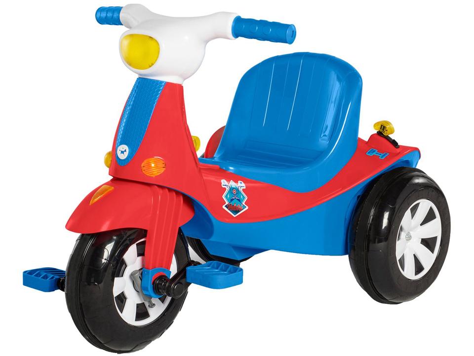Carrinho de Passeio Infantil Velotri com Pedal - com Empurrador Calesita - 3